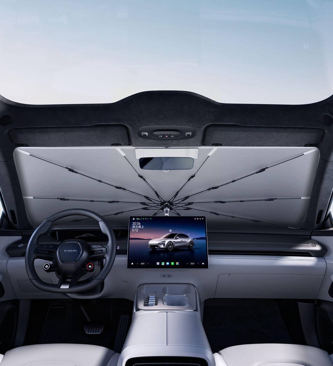 Xiaomi YU7 Windshield Sunshade - Car Sun Protection Accessory