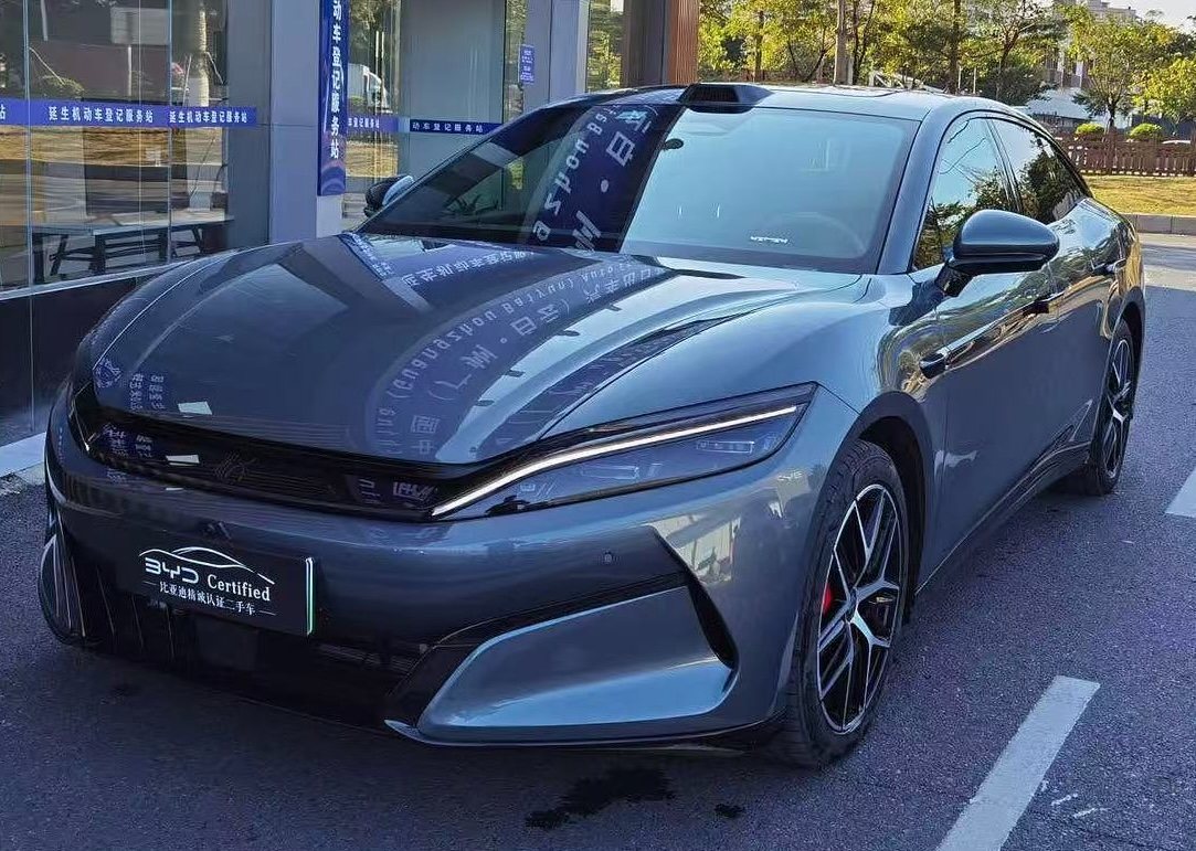2025 BYD Han L DM-p 4WD LiDAR Flagship (2547km, Original Paint)