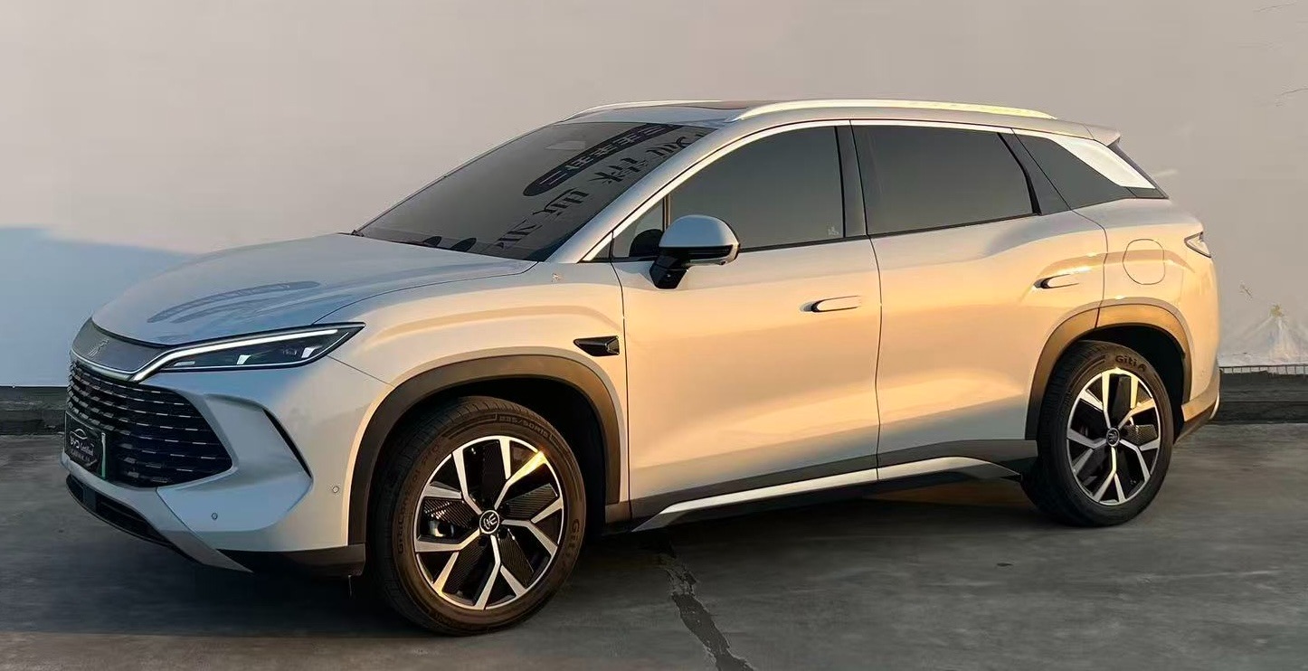 2025 BYD Song L DM-i ADAS 160km Plus - Pearl White, Original Paint (13277km)