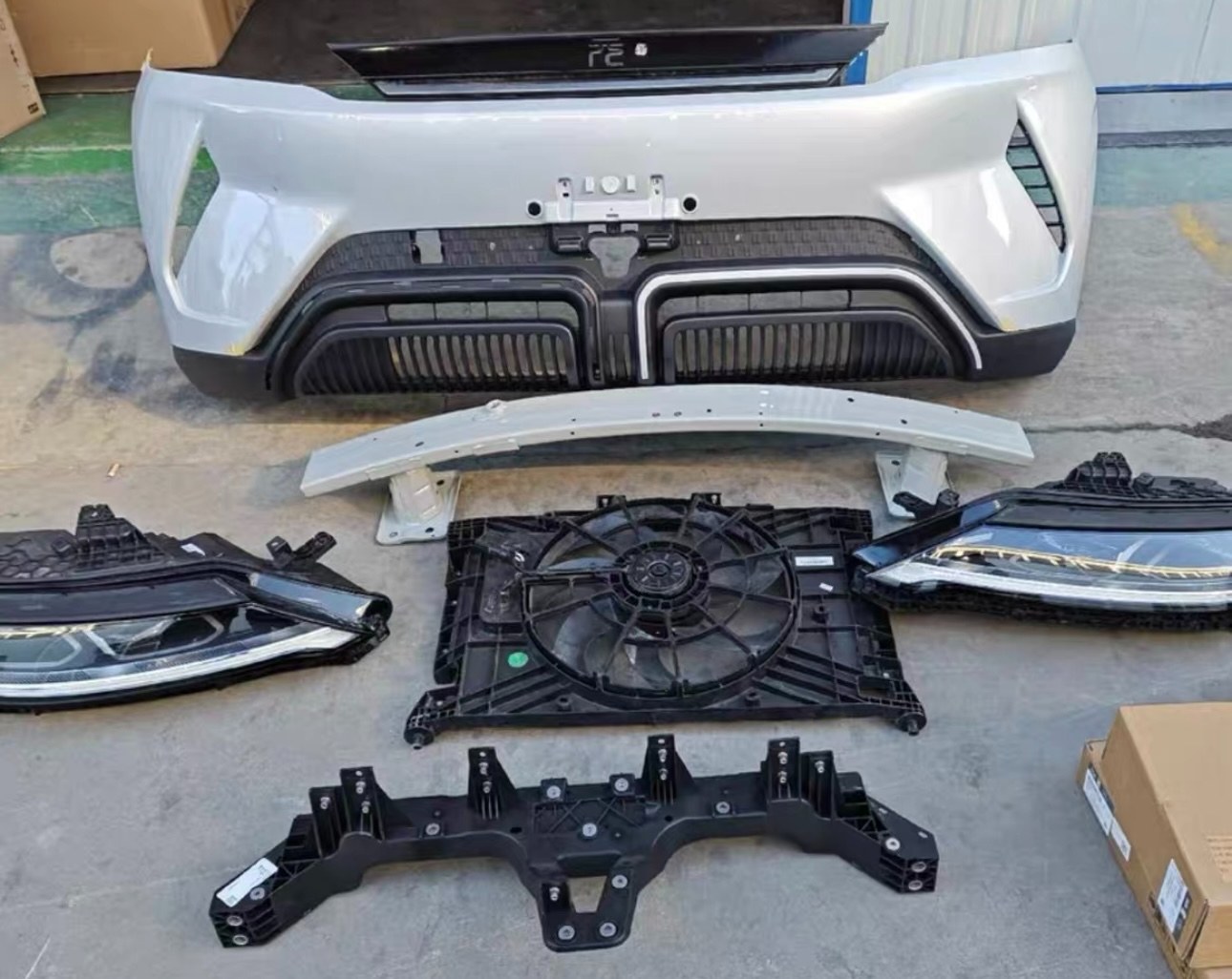 BYD Yuan UP Front Bumper, OEM/Copy Part for BYD Yuan UP